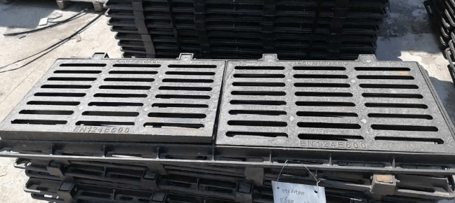 乳源球墨铸铁连体双篦展示